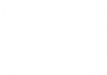Youtube logo - white