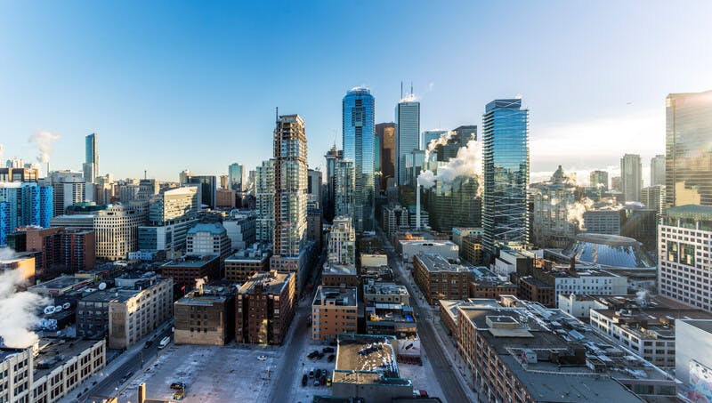 Toronto city view