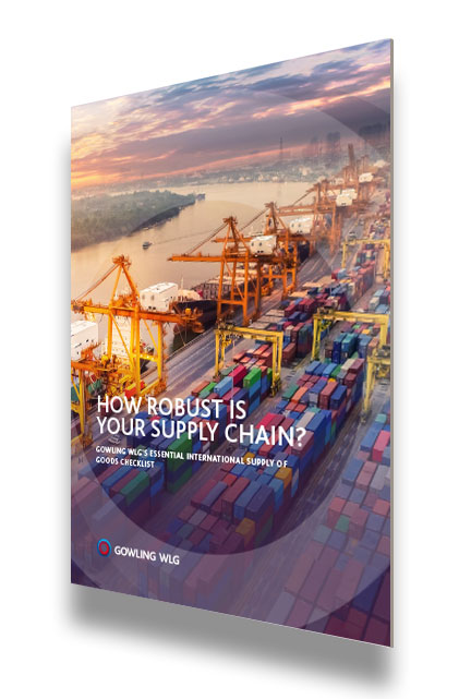 How robust is your supply chain cover