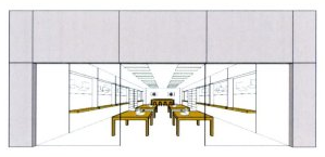 Apple store layout