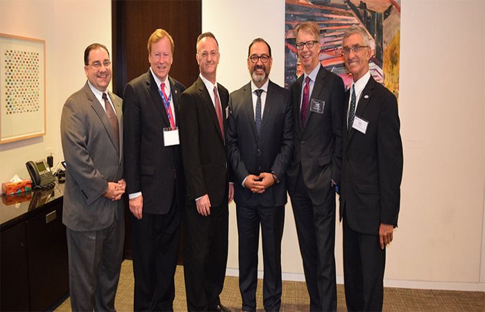 Pictured left to right: Paul Murphy, David Blee, Eric Crowley, Glenn Thibeault, Peter Lukasiewicz, Ron Oberth.