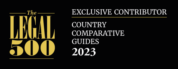 The Legal 500 - Exclusive contributor - Country Comparative Guides 2023
