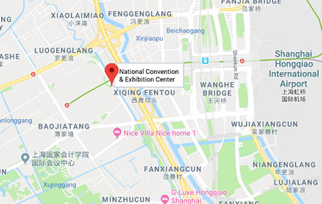 Map image of Shanghai Convention Centre