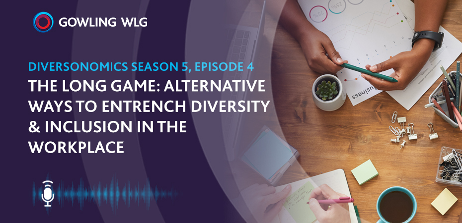 Listen to the podcast - Diversonomics | Season 5 Episode 4: The long game: Alternative ways to entrench diversity & inclusion in the workplace