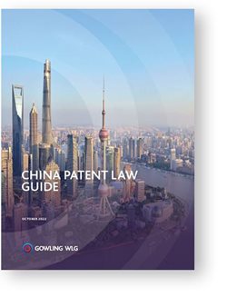 China Patent Law Guide cover
