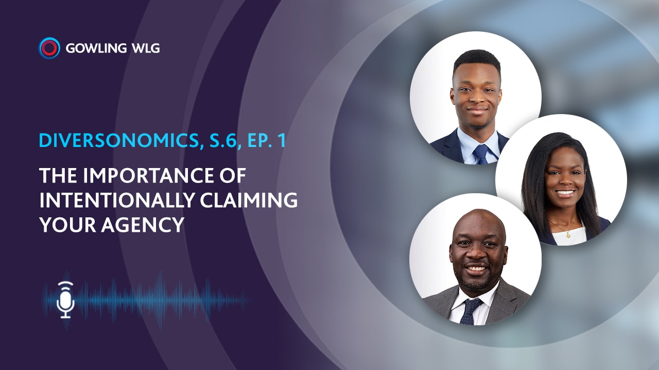 Listen to the podcast - Diversonomics | Season 6 Episode 1: The importance of intentionally claiming your agency